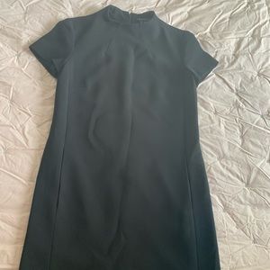 Black theory shift dress